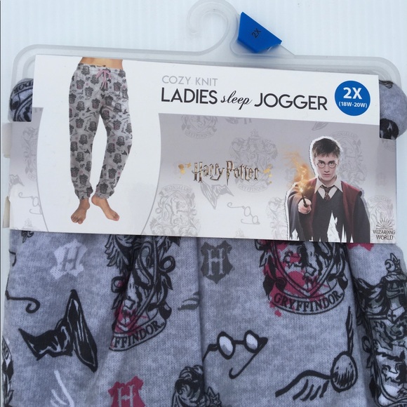 2X Briefly Stated HARRY POTTER Pajama Pants Jogger - Picture 5 of 8